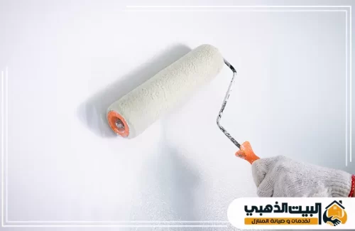 صباغ في دبي 0557617061 دهان فلل دبي صباغ في دبي باستخدام الرول يبرز نعومة الفرد وانتظام الطبقة النهائية للحصول على جدار موحد بلون ثابت